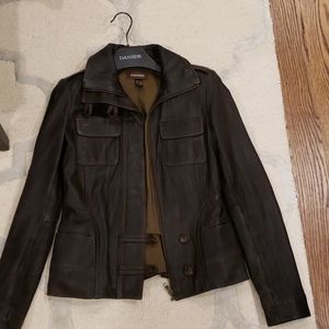 Danier Leather Jacket- XXS